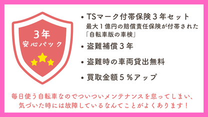 ブリヂストン　アルベルトスポーツ【通勤・通学 最強応援パック】