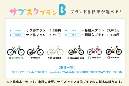 【キッズ】サブスクプランB