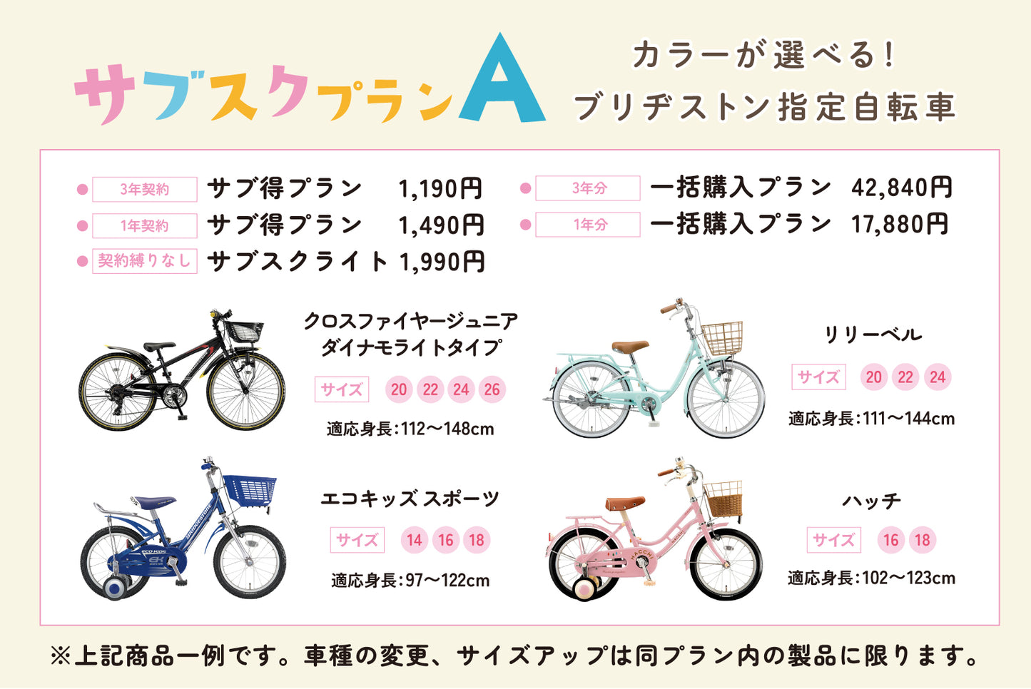 【キッズ】サブスクプランA
